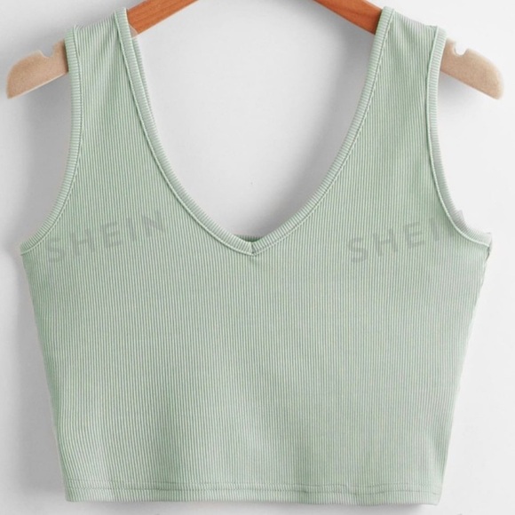 SHEIN Tops - Mint Cropped Cami
